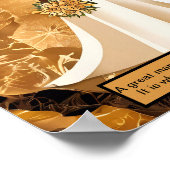 Een huwelijk is iemand vinden die het met je eens  poster (Hoek)