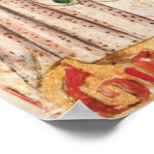 Een huwelijk poster (Hoek)