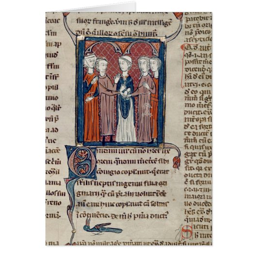 Een huwelijkscène uit 'Decret de Gratien' (Voorkant)
