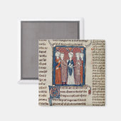 Een huwelijkscène uit 'Decret de Gratien' Magneet (Voorkant / Achterkant)