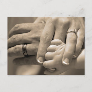 Een huwelijksdag briefkaart