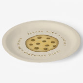 Een huwelijksfeest alsjeblieft papieren bordje (Gekanteld)