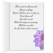 Een huwelijksvoorstel Een woord vinden (Binnen (Rechts))