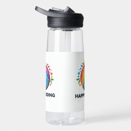 Een hydraterende touch voor uw bruiloft waterfles (Rechts)