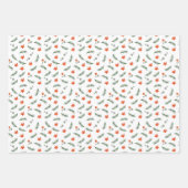 Een Hygge kerstpatroon Inpakpapier Vel (Voorkant 2)