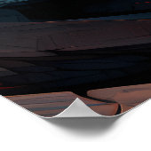 Een hypnotische fractale kunst poster (Hoek)