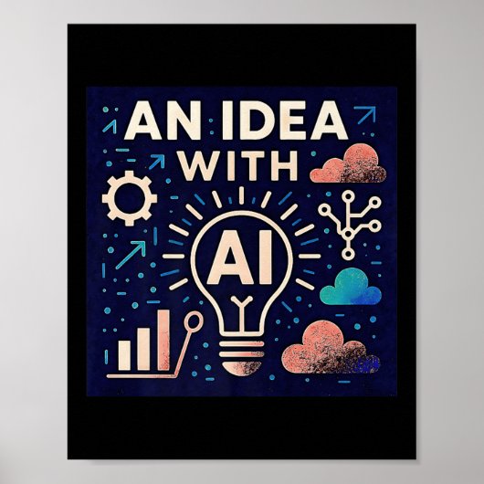 Een idee met Ai Premium Poster (Voorkant)