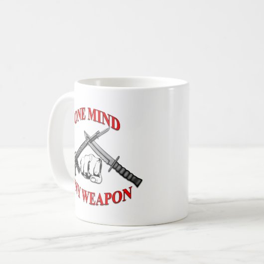 Een idee van elke Wapon MCMAP Koffiemok (Voorkant links)