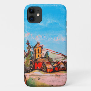 Een Idyllic British Village-schets Case-Mate iPhone Case