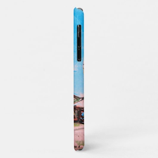 Een Idyllic British Village-schets Case-Mate iPhone Case (Achterkant/links)