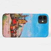 Een Idyllic British Village-schets Case-Mate iPhone Case (Achterkant (horizontaal))