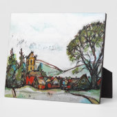 Een Idyllic British Village-schets Fotoplaat (Zijkant)