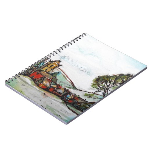 Een Idyllic British Village-schets Notitieboek (Linkerzijde)