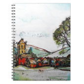 Een Idyllic British Village-schets Notitieboek (Voorkant)