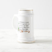 Een Ier wordt nooit Drink... Mok (Voorkant links)