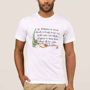 Een Ier wordt nooit Drink...Shirt T-shirt