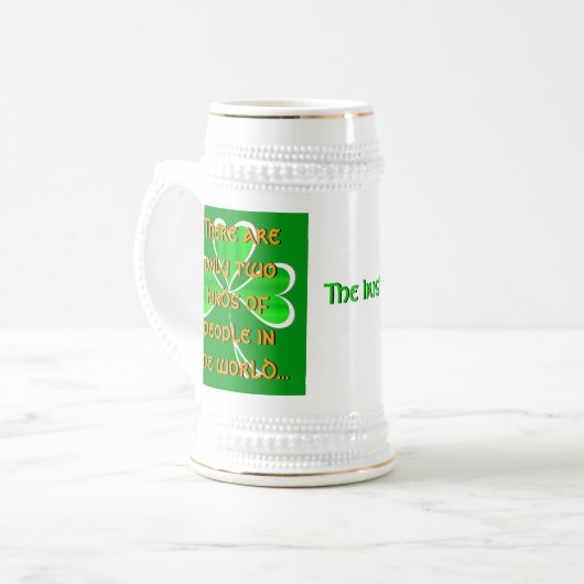 Een Iers Gezegde Bierpul (Voorkant links)