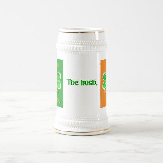 Een Iers Gezegde Bierpul (Center)