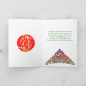 Een Iers kerstgebak... kerstkaart Feestdagen Kaart (Binnen)