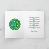 Een Iers kerstgebak... kerstkaart Feestdagen Kaart (Binnen)