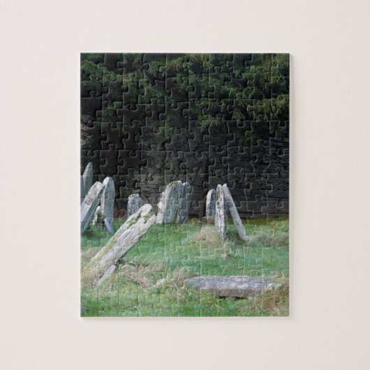Een Ierse begraafplaats Legpuzzel (Verticaal)