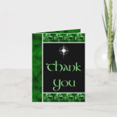 Een Ierse Bruiloft Bedankkaart (Voorkant)