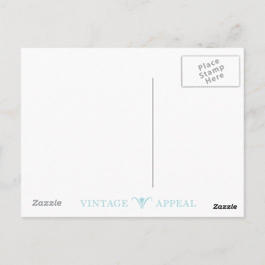 Een Ierse groet Briefkaart (Achterkant)