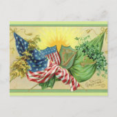 Een Ierse groet Briefkaart (Voorkant)