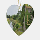 Een Ierse Kanaal Keramisch Ornament (Links)
