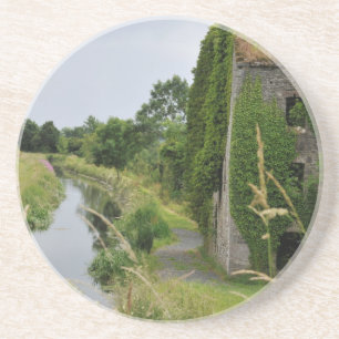 Een Ierse Kanaal Zandsteen Onderzetter