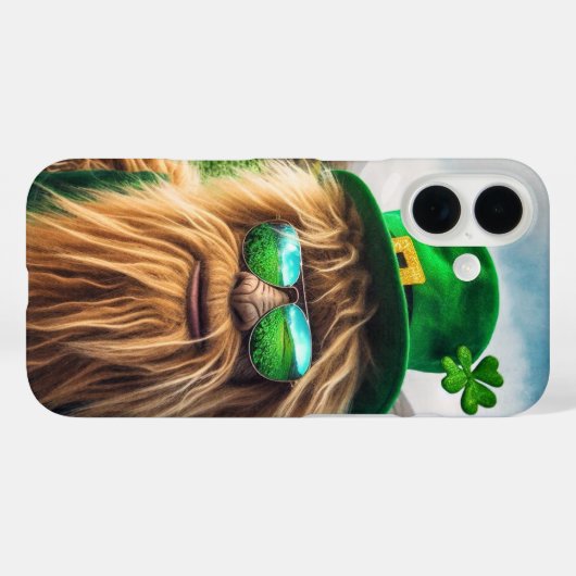 Een Ierse Sasquatch Case-Mate iPhone Case (Achterkant (horizontaal))