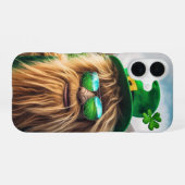 Een Ierse Sasquatch iPhone 16 Hoesje (Achterkant horizontaal)