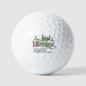 Een Ierse Zegen Golfballen (Voorkant)