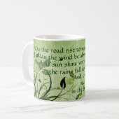 Een Ierse zegen Mok (Voorkant links)