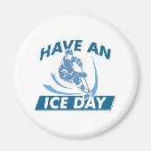 Een ijsdag hebben magneet (Voorkant)