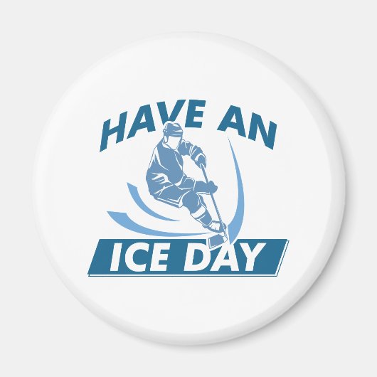 Een ijsdag hebben magneet (Voorkant)