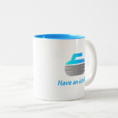 "Een ijsdag!" Mok voor het inperken (Voorkant rechts)