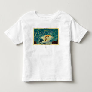 Een ijsgrot in de Paradise Glacier Kinder Shirts