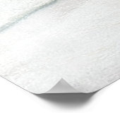 Een ijskoude polaire beren poster (Hoek)