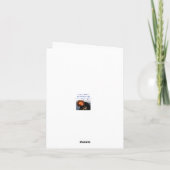 Een ijzig klein Boerderij Feestdagen Kaart (Achterkant)