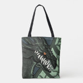 Een Ill Wind Blows | De draak Tote Bag (Achterkant)