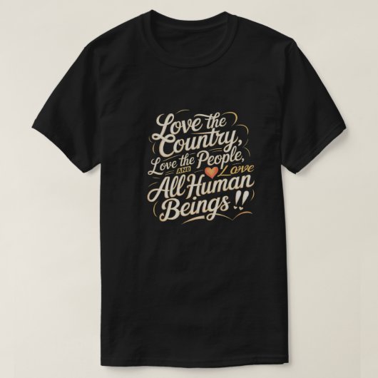 Een illustratie typografie T-shirt (Design voorkant)