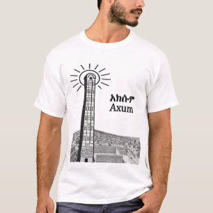 Een illustratie van de Axum Obelisk T-shirt
