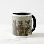 Een  illustratie van een kattenband · Instruments Mok (Voorkant rechts)