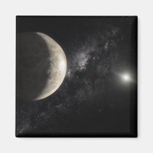 Een illustratie van Makemake Magneet