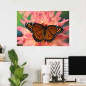 Een imitator van de monarchvlinder poster (Thuiskantoor)