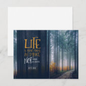 een impact maken briefkaart (Voorkant / Achterkant)