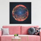 Een impressie van de kunstenaar van de supernova 1 canvas afdruk (Insitu (Woonkamer))
