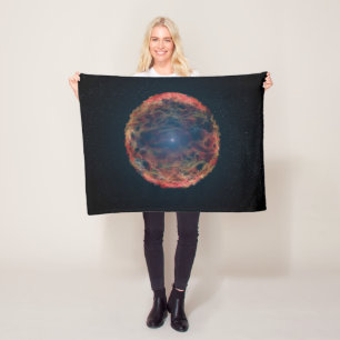 Een impressie van de kunstenaar van de supernova 1 fleece deken