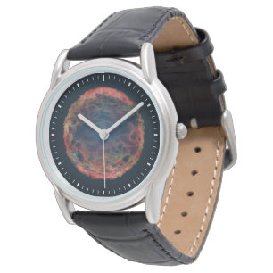 Een impressie van de kunstenaar van de supernova 1 horloge